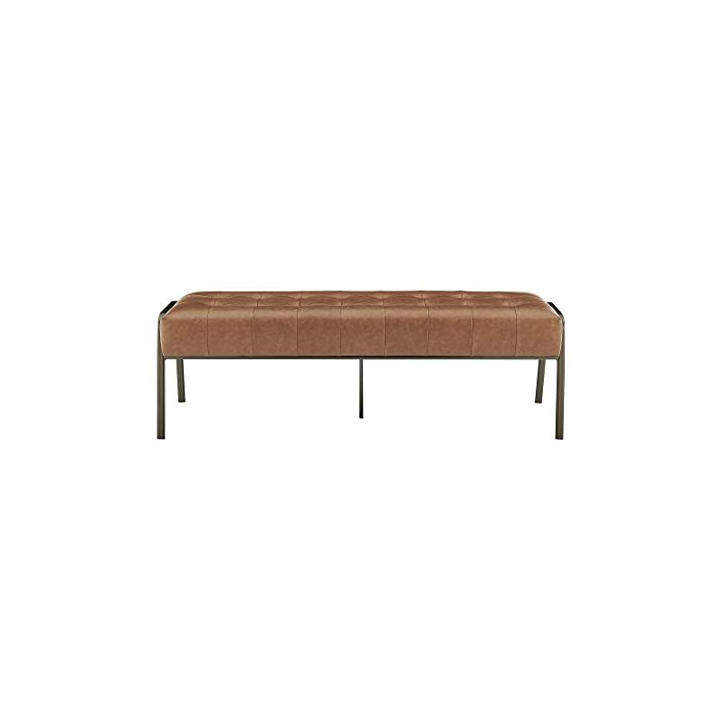 New Pacific Direct Venturi PU Tufted Bench