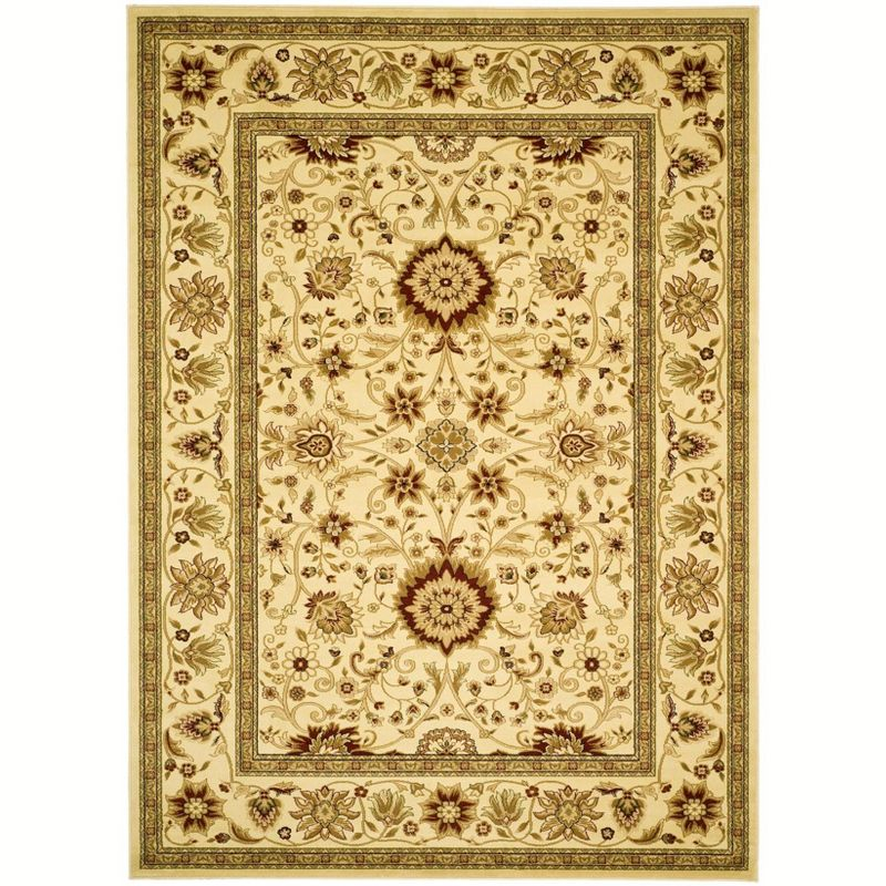 Lyndhurst LNH212 Power Loomed Area Rug - Ivory/Ivory - 6'x9' - Safavieh