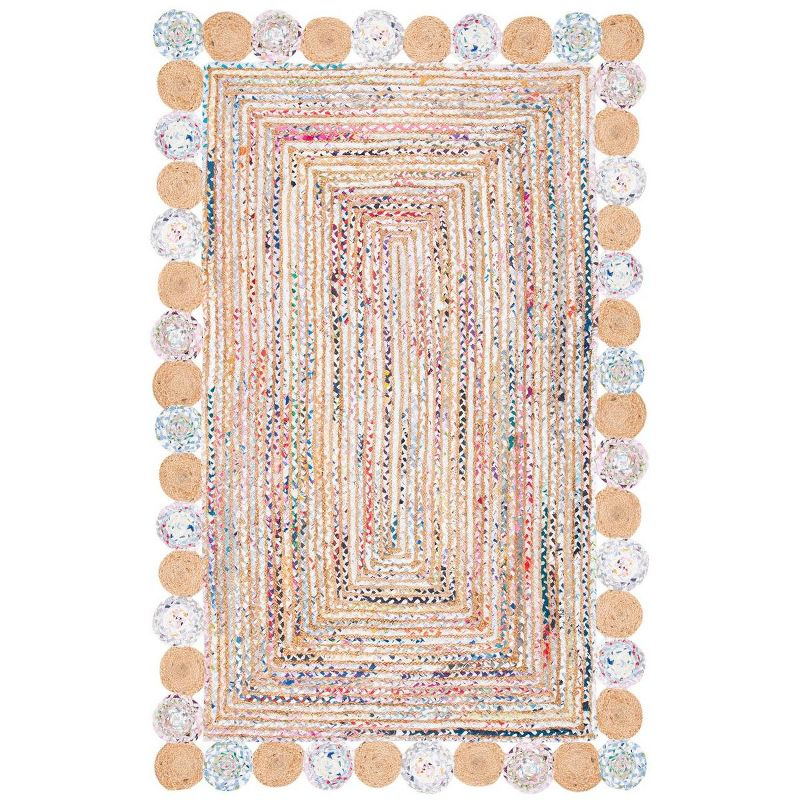 Cape Cod CAP201 Woven Indoor Area Rug - Beige/Multi - 8'x10' - Safavieh