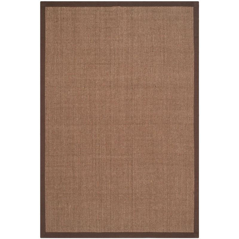 Natural Fiber NF441 Power Loomed Indoor Accent Rug - Brown/Brown - 3'x5' - Safavieh.