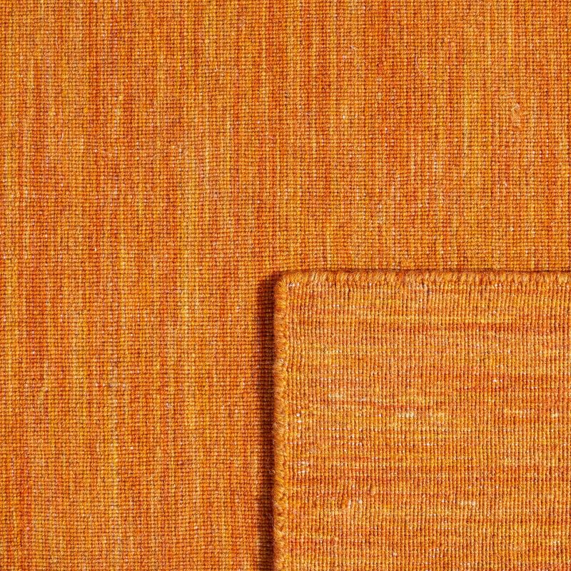 Kilim KLM850 Hand Loomed Area Rug - Orange - 6'x6' - Safavieh