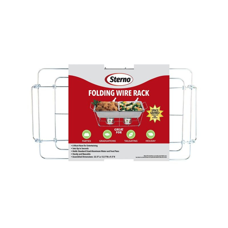 Sterno Products Chafing Rack - Silver