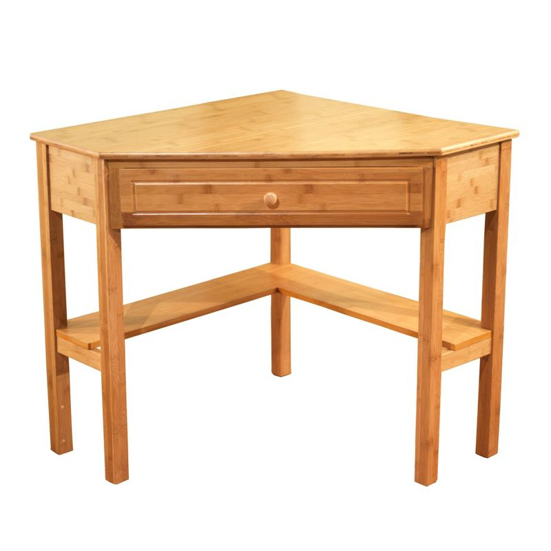 Bamboo Corner Desk Wood - Buylateral