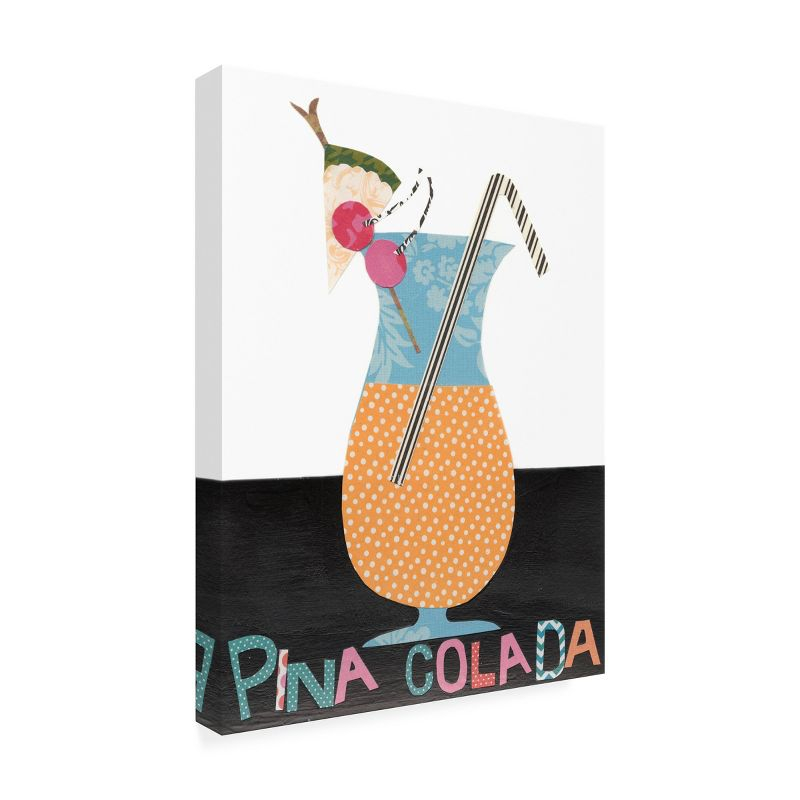 Trademark Fine Art - Regina Moore 'Mix Me A Drink Vi' Outdoor Canvas - 14x19