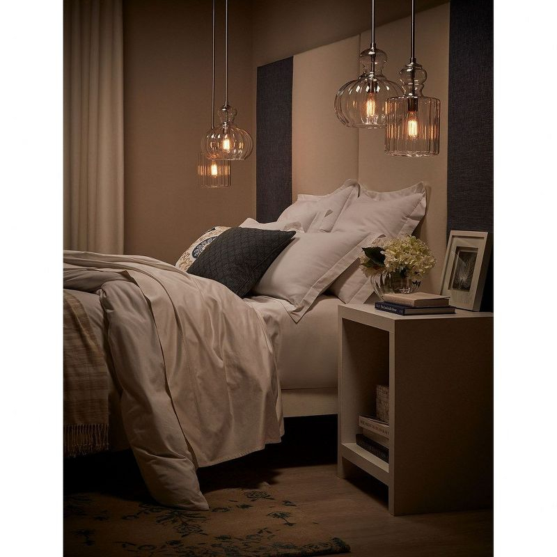 Kichler Lighting Riviera 1 - Light Pendant in  Brushed Nickel