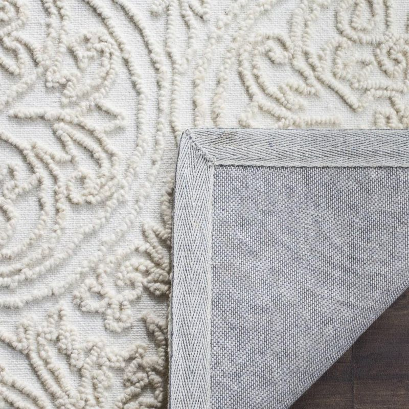Trace TRC101 Hand Tufted Indoor Accent Rug - Ivory - 2'x3' - Safavieh