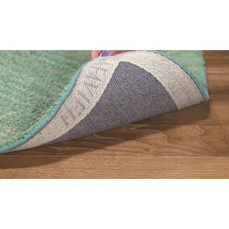 Nantucket NAN316 Hand Tufted Indoor Area Rug - Green/Multi - 4'x6' - Safavieh.