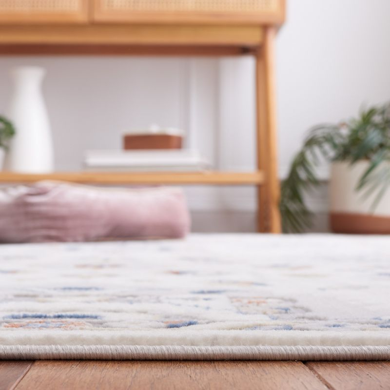 Eternal ETL226 Power Loomed Area Rug - Ivory/Gray - 8'x10' - Safavieh.