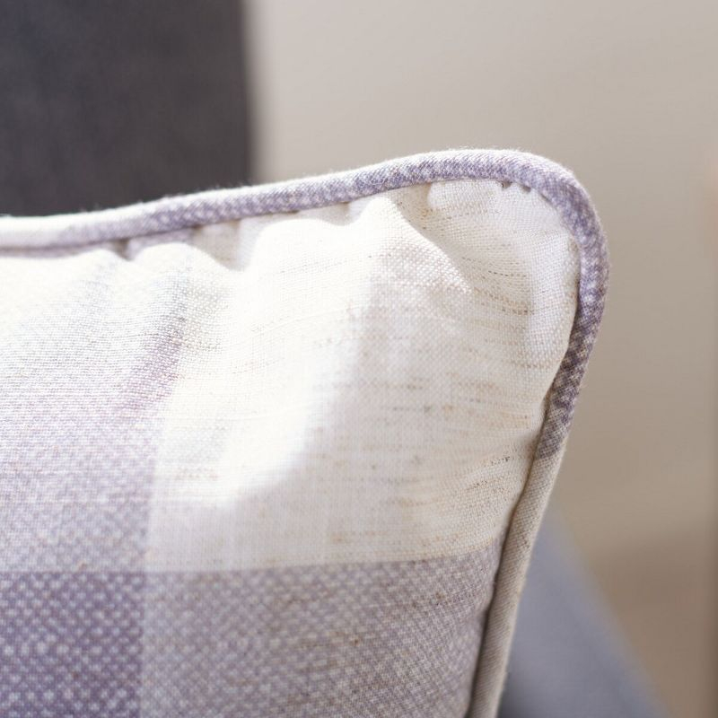 Fernla Pillow - Grey/White - 18"X18" - Safavieh