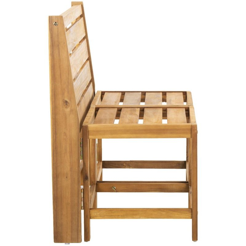 Belamy Transformer Bench - Outdoor - PAT6752 - Natural - Safavieh