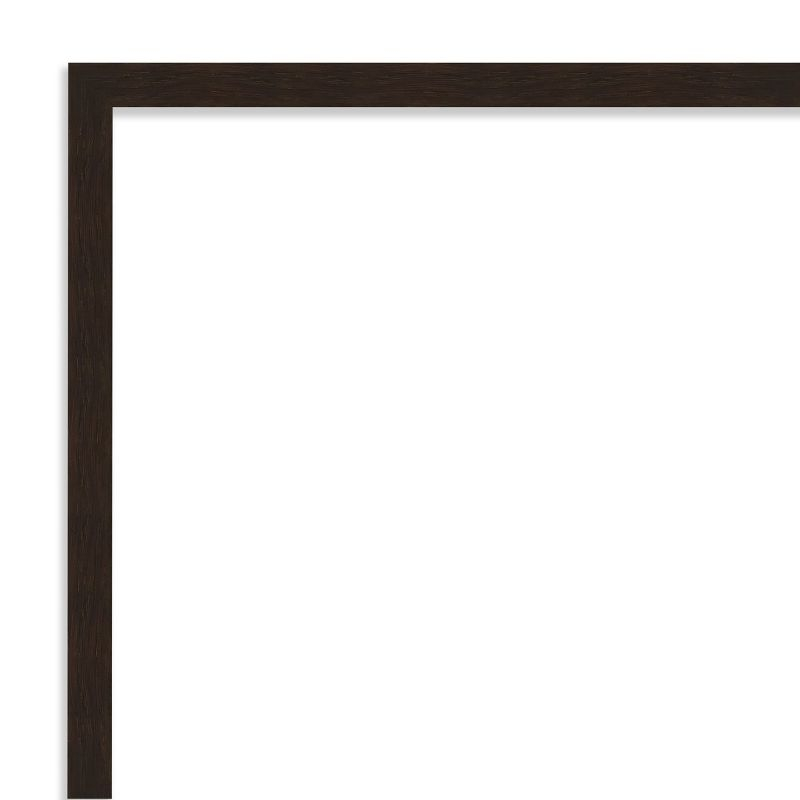 Amanti Art Carlisle Espresso Narrow Wood Picture Frame Opening Size 18x22 in.