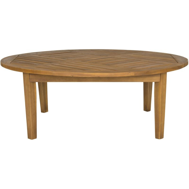 Danville Round Table - Indoor/Outdoor - PAT6715 - Natural - Safavieh