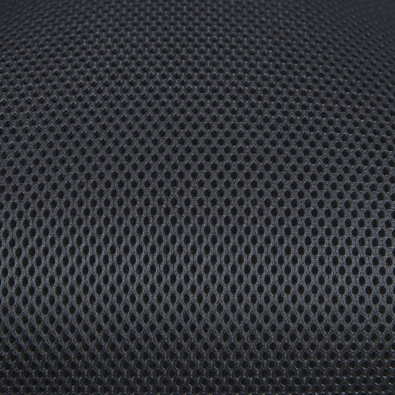 Flash Furniture Mid-Back Dark Gray Mesh Multifunction Executive Swivel Ergonomic Office Chair with Adjustable Arms and White Frame