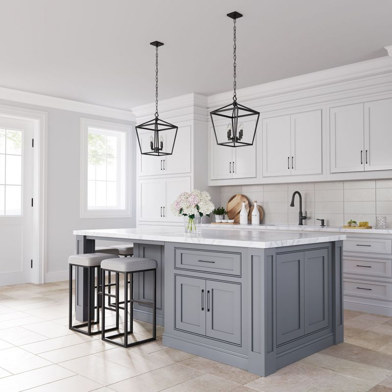 Millennium Lighting Ritner 4 - Light Pendant in  Matte Black