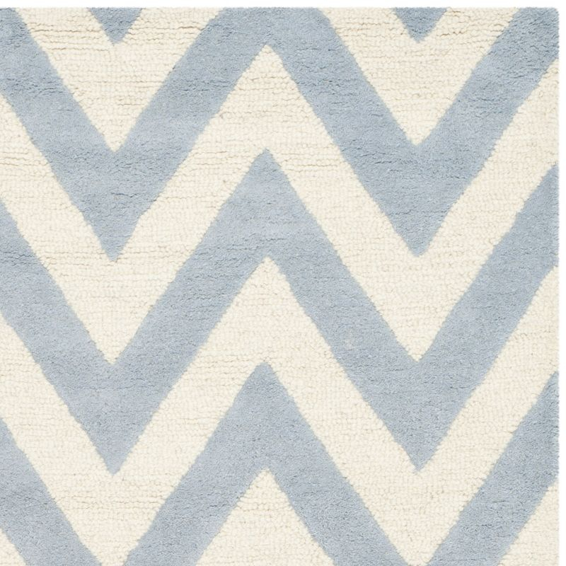 Cambridge CAM139 Tufted Indoor Area Rug - Light Blue/Ivory - 7'6"x9'6" - Safavieh