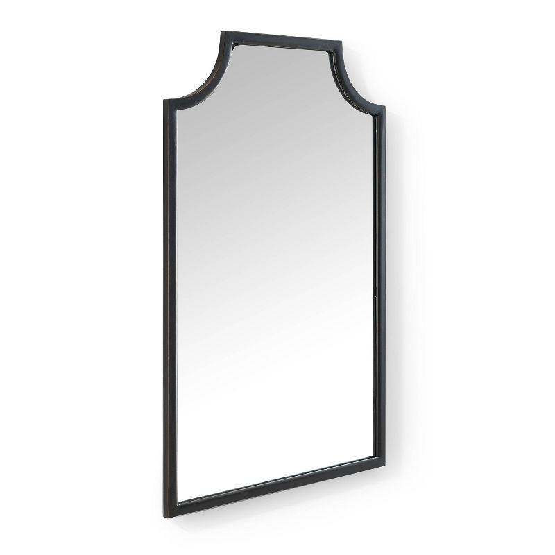 Crosley Aimee Wall Mirror Oil Rubbed Bronze: 38x24 Inch, Traditional Style, Steel Frame, No Assembly Required