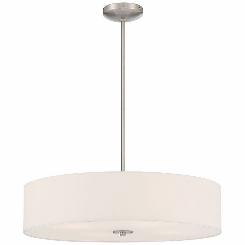Access Lighting Mid Town 4 - Light Pendant in  Brushed Steel