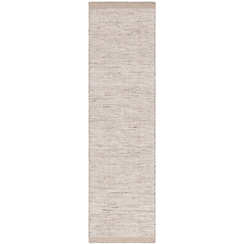 Vermont VRM807 Hand Woven Indoor Runner Rug - Beige/Ivory - 2'3"x8' - Safavieh