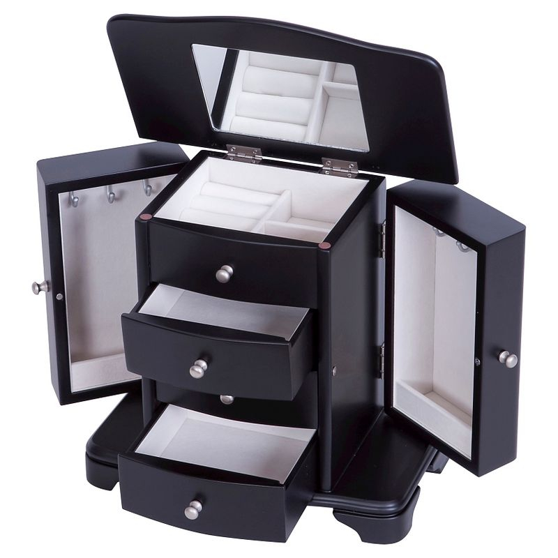 Mele Designs Kennedy Women's Wooden Jewelry Box - Java