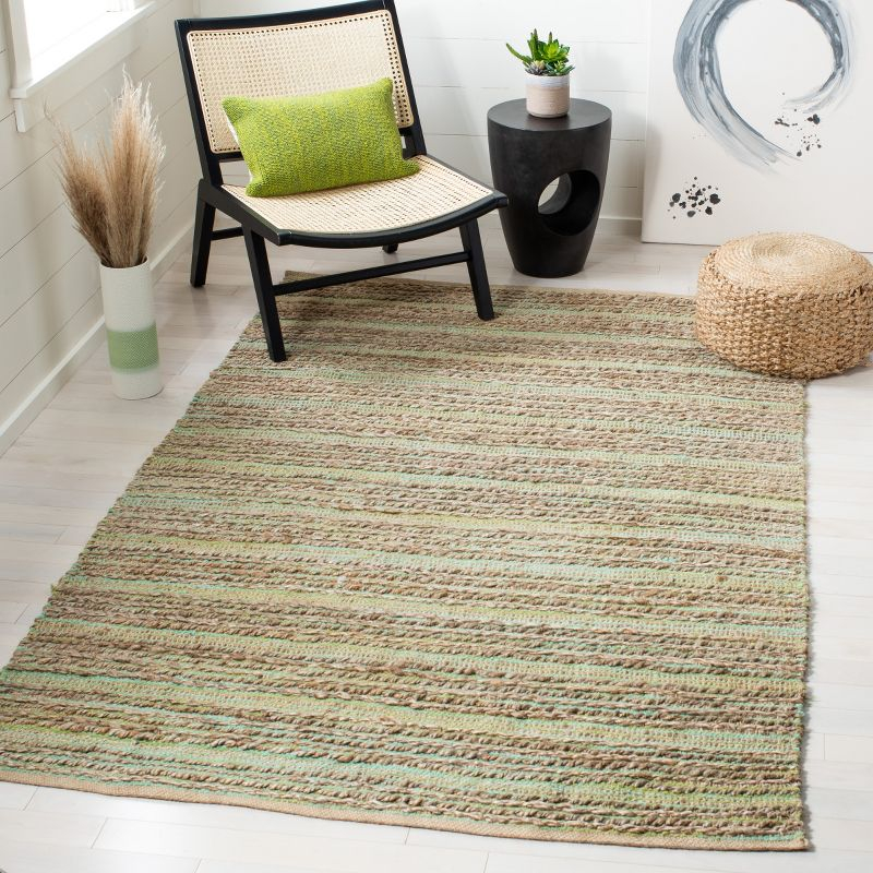 Cape Cod CAP851 Woven Indoor Accent Rug - Green - 3'x5' - Safavieh