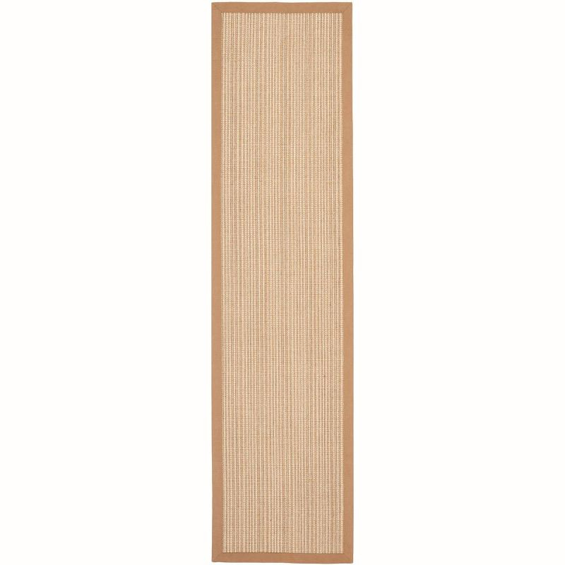 Natural Fiber NF442 Power Loomed Indoor Runner Rug - Tan/Tan - 2'x10' - Safavieh.