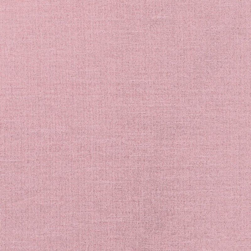 Set of 2 84"x54" Chateau Striped Faux Silk Grommet Top Light Filtering Window Curtain Panel Gray/Blush: Modern Drapes