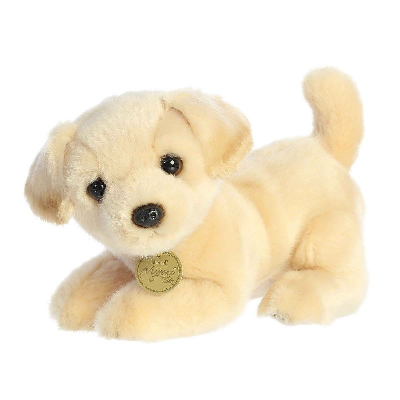 Aurora Small Yellow Lab Pup Miyoni Adorable Stuffed Animal 9"