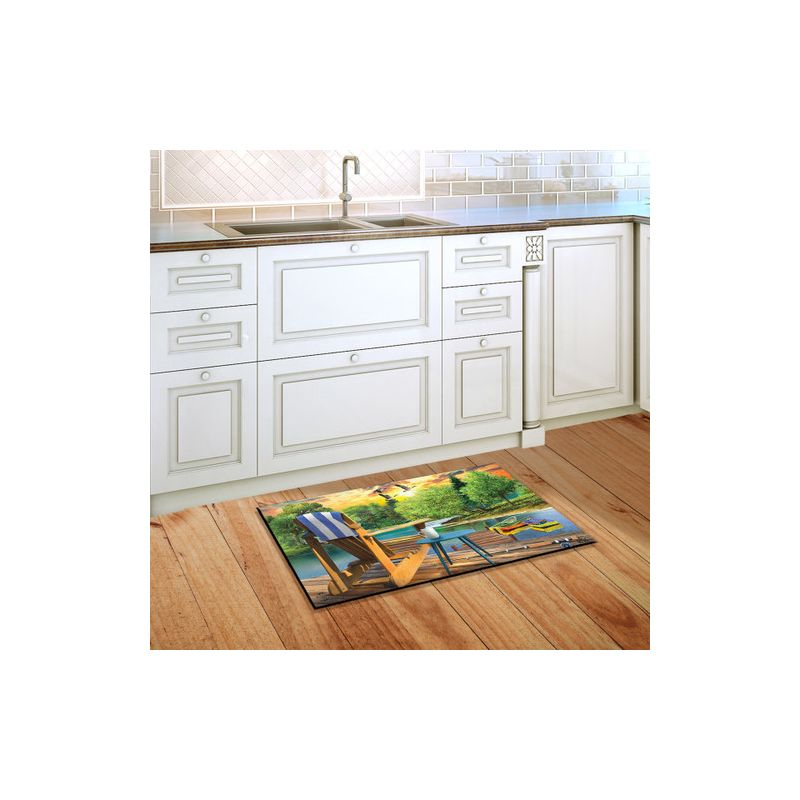 Lakeside Escape Summer Doormat Indoor Outdoor 30" x 18" Briarwood Lane