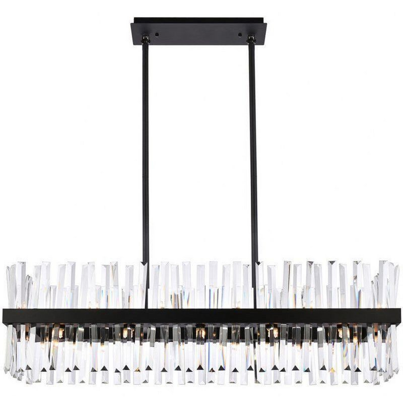 Elegant Lighting Serephina 24 - Light Chandelier in  Black