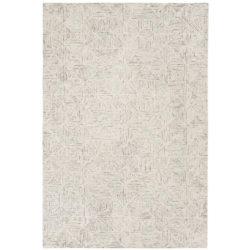 Abstract ABT763 Handmade Indoor Area Rug - Light Blue - 6'x9' - Safavieh