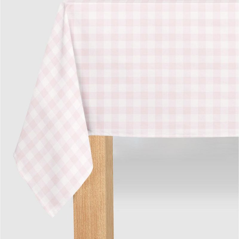 Coterie Party Pink Gingham Paper Tablecloth