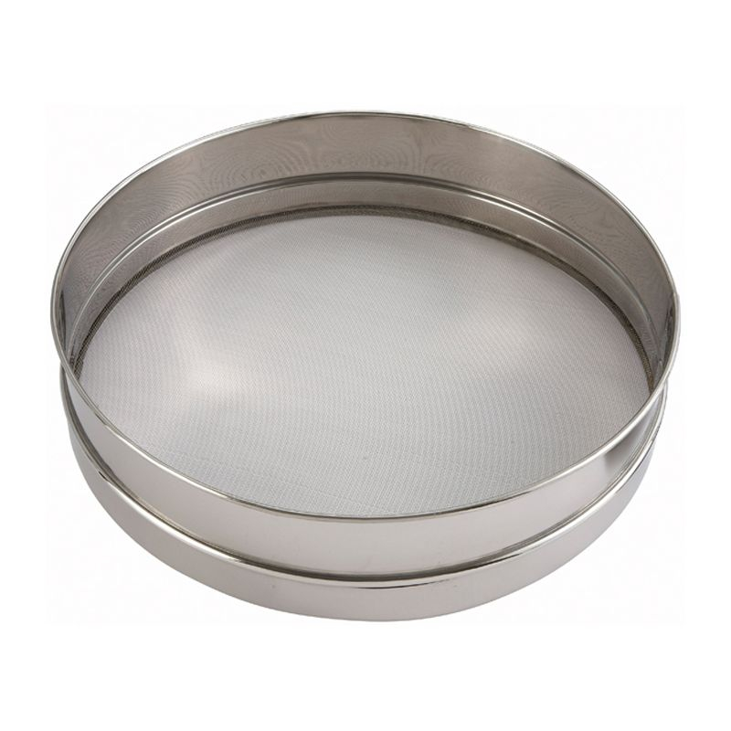 Winco Sieve, Stainless Steel Rim and Mesh, 10" dia