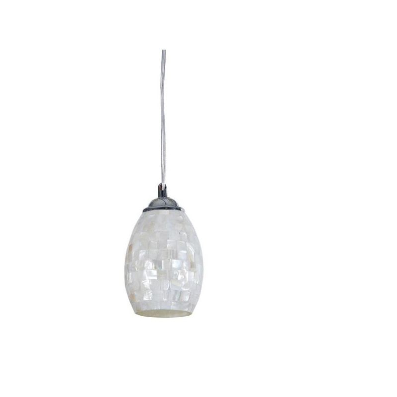 Chloe Lighting Ravenna Mosaic 1 Light Ceiling Mini Pendant 5" Shade