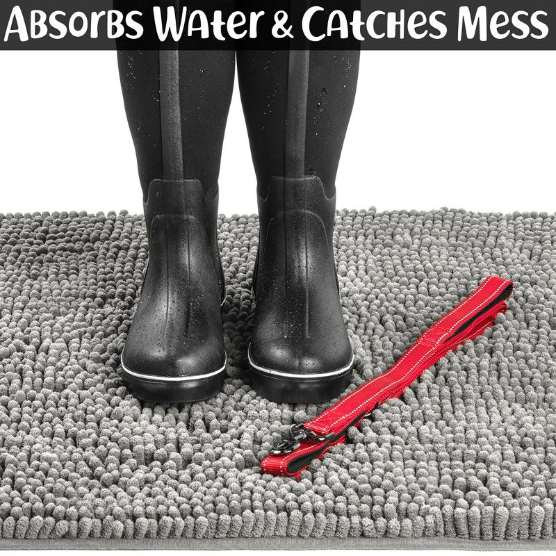 DogBuddy Dog Door Mat, Medium, Shadow, Heavy-Duty