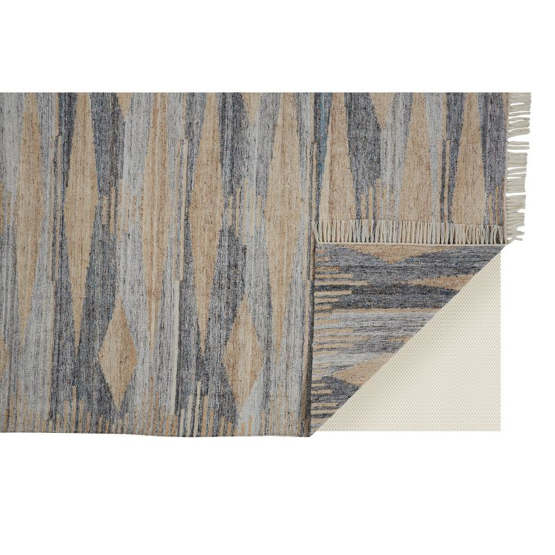 Beckett Transitional Moroccan Gray/Tan/Silver Area Rug