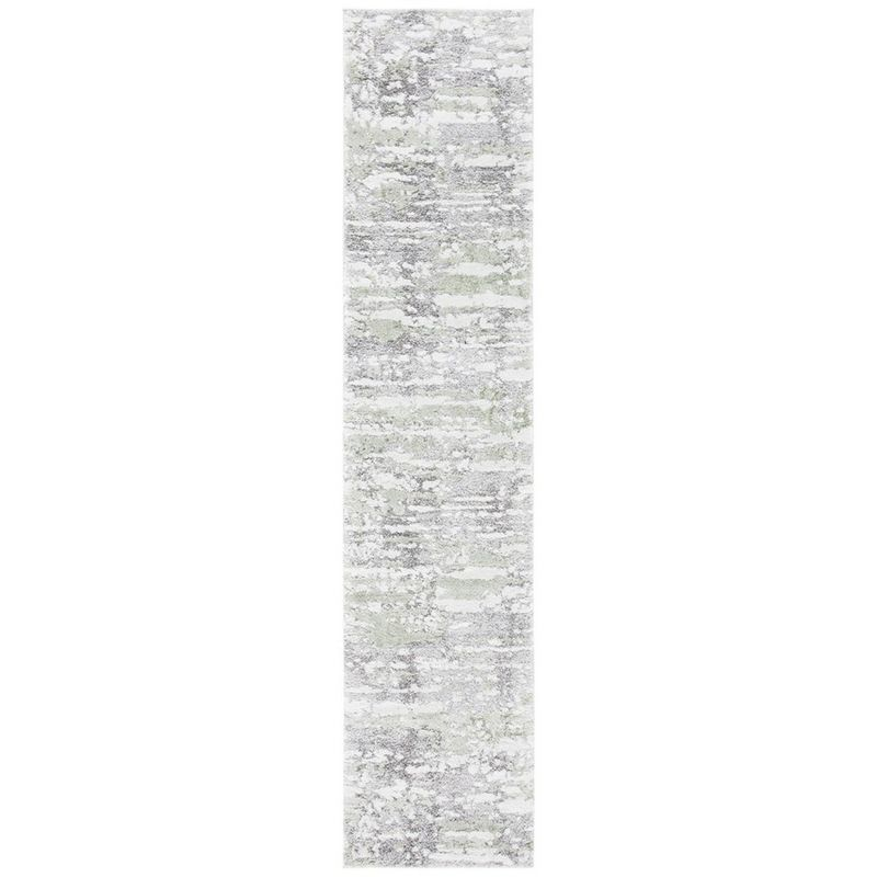 Century 300 CTY350 Power Loomed Indoor Area Rug - Grey/Green - 2'x5' - Safavieh