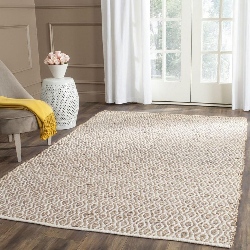 Cape Cod CAP821 Hand Woven Area Rug - Natural - 6'x9' - Safavieh.