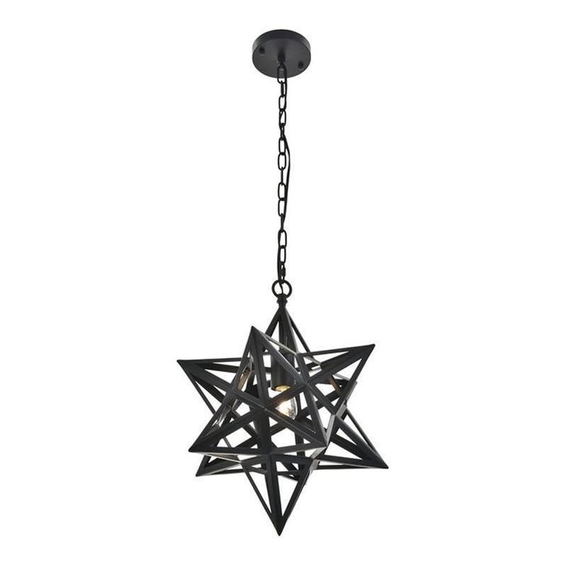 Bertrand Iron Star Pendant (16"-24")