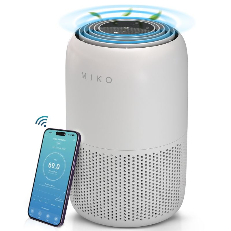 Miko HEPA Smart Air Purifier up to 770 Sqft - App Controlled
