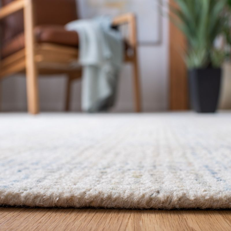 Abstract ABT656 Handmade Indoor Area Rug - Ivory/Beige - 8'x10' - Safavieh