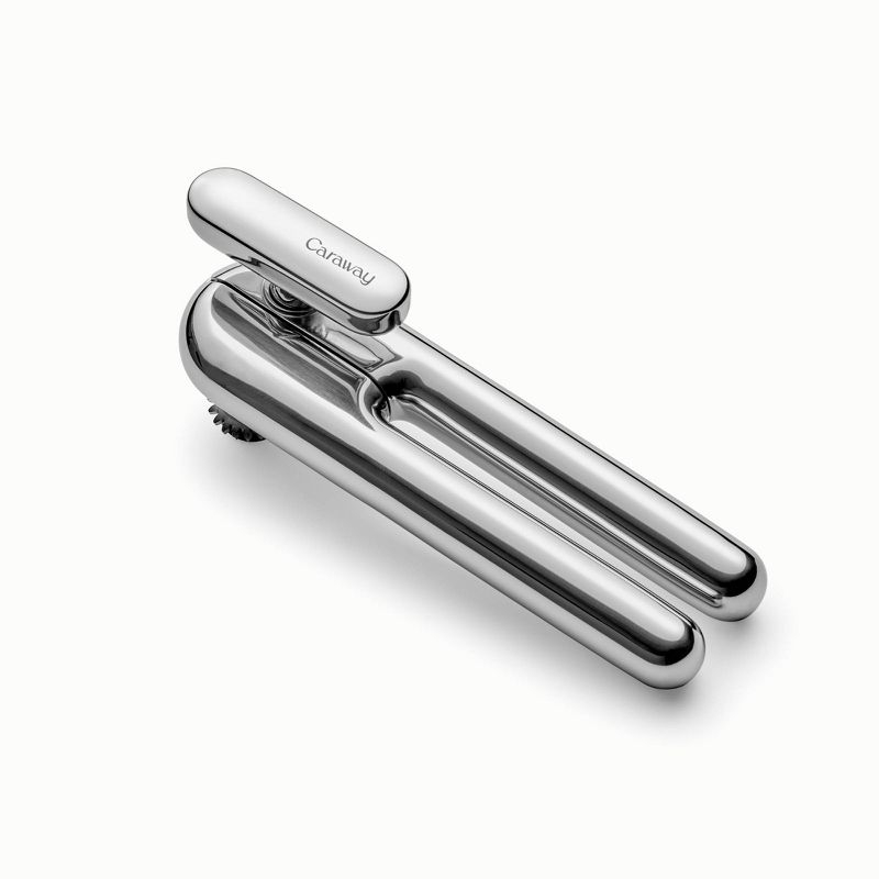 Caraway Home Stainless Steel Can Opener: Manual Silver Freestanding, Hand Wash, 1 Year Warranty, 7.1" Height