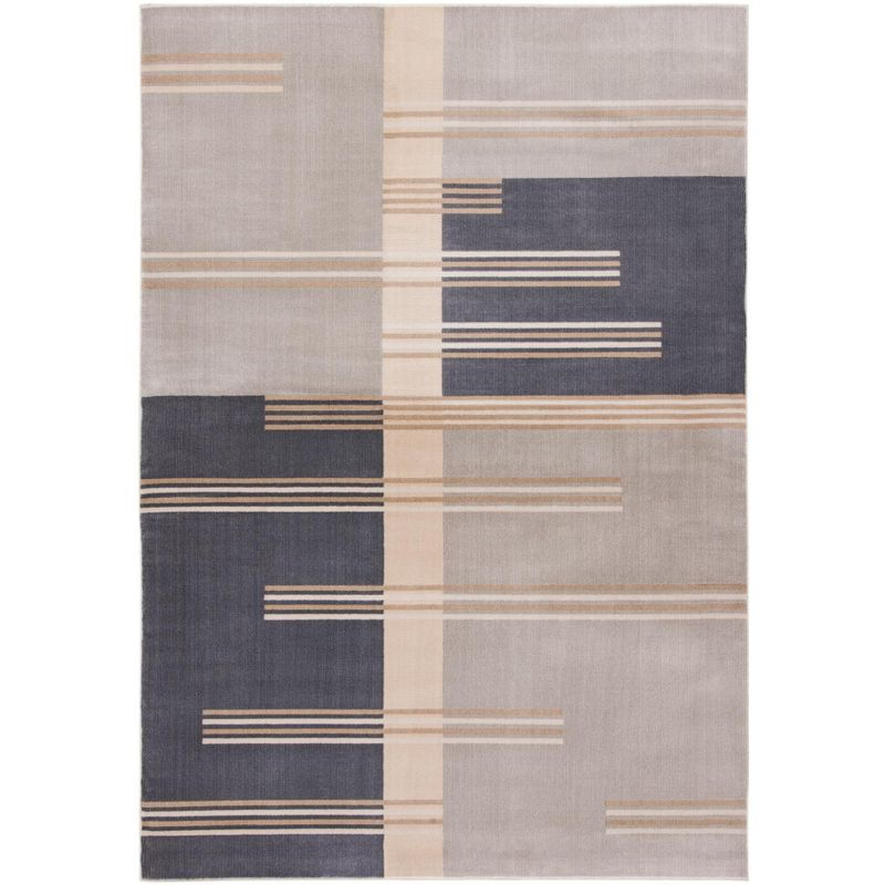 Orwell ORW304 Power Loomed Indoor Area Rug - 5'3"x7'7" - Grey/Charcoal - Safavieh