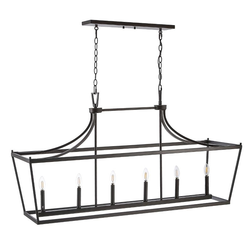 Aroris 6 Light 49" Pendant - PND4093 - Oil Rub Bronze - Safavieh