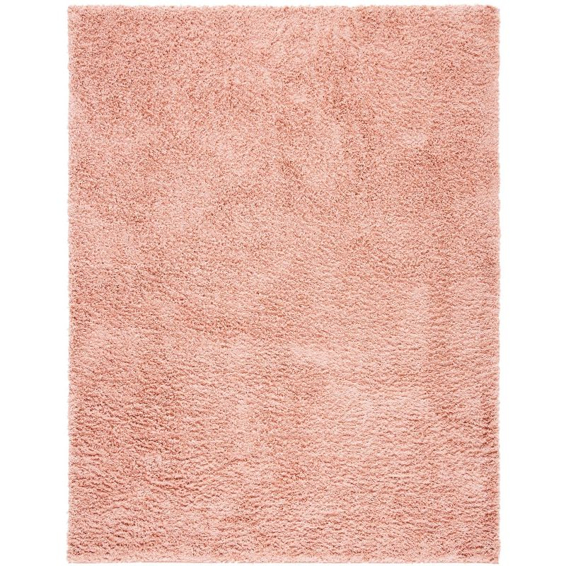 August Shag AUG200 Power Loomed Indoor Area Rug - Rose - 8'x10' - Safavieh