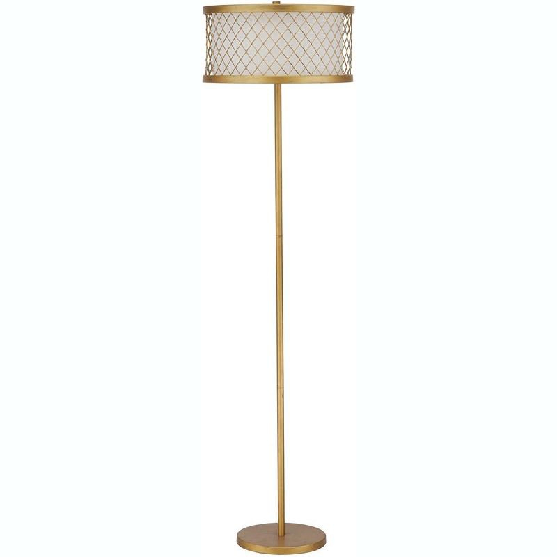 Evie Mesh Floor Lamp - LIT4199 - Gold - Safavieh