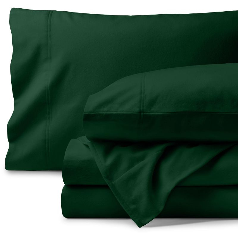 Bare Home Organic 100% Cotton Flannel Sheet Set