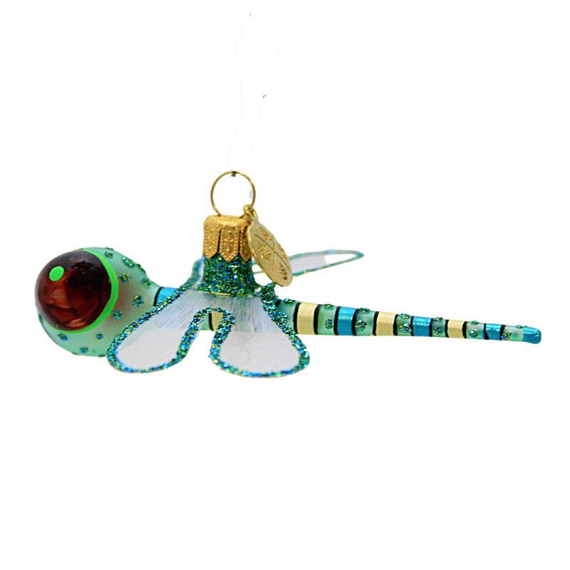 Morawski 1.0 Inch Colorful Dragonfly Ornament Summertime Bug Insect Flying Tree Ornaments