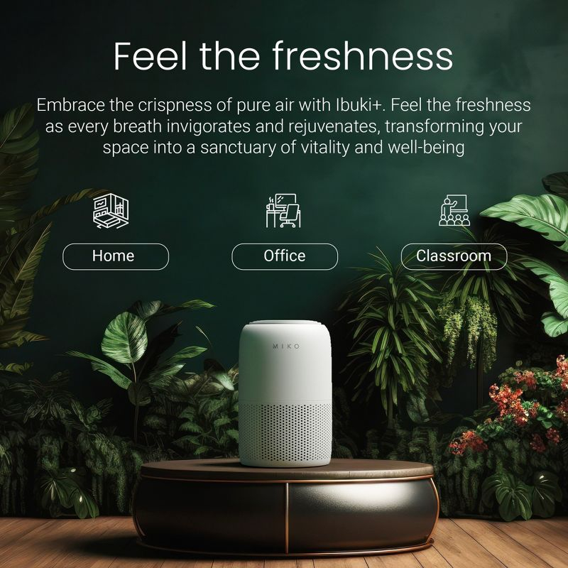 Miko HEPA Smart Air Purifier up to 770 Sqft - App Controlled