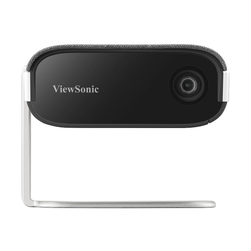 ViewSonic M1X Portable LED Projector with Smart Stand, Harman Kardon Speakers, Built-In Battery, H/V Keystone, 4 Corner Adjustment, Bluetooth, Wi-Fi,
