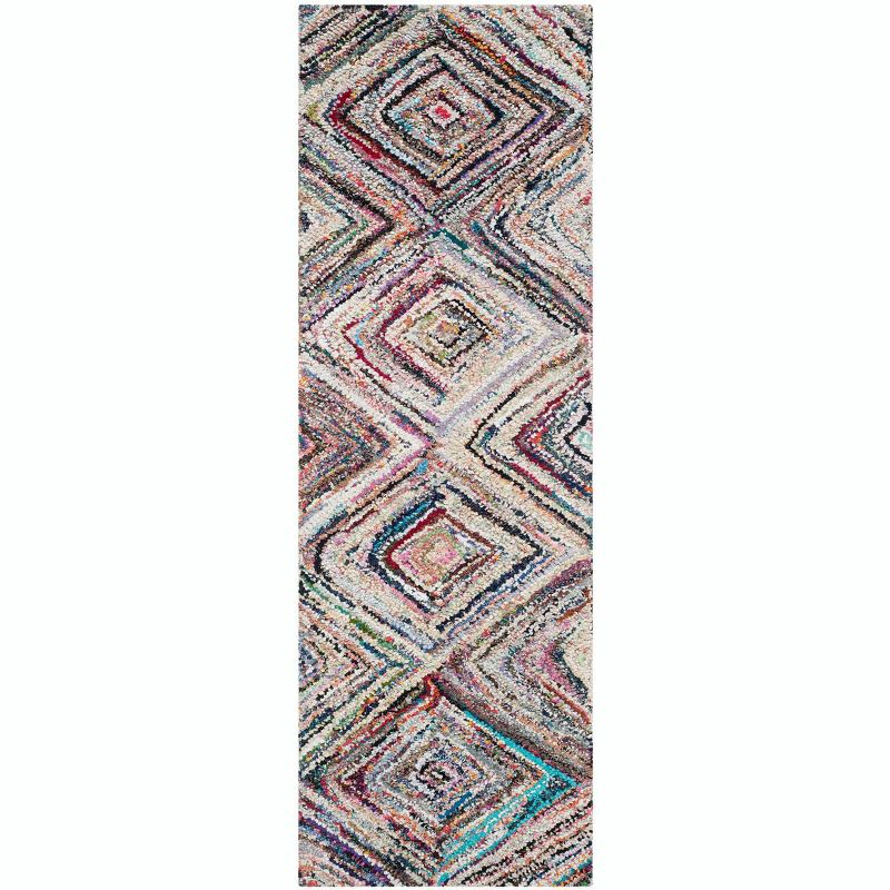 Nantucket NAN314 Hand Tufted Indoor Runner Rug - Multi - 2'3"x7' - Safavieh.